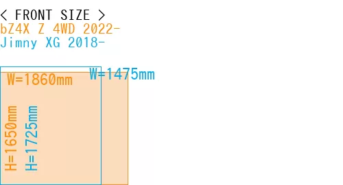 #bZ4X Z 4WD 2022- + Jimny XG 2018-